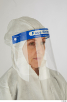  Photos Daya Jones Nurse in Protective Suit head protective shield 0007.jpg